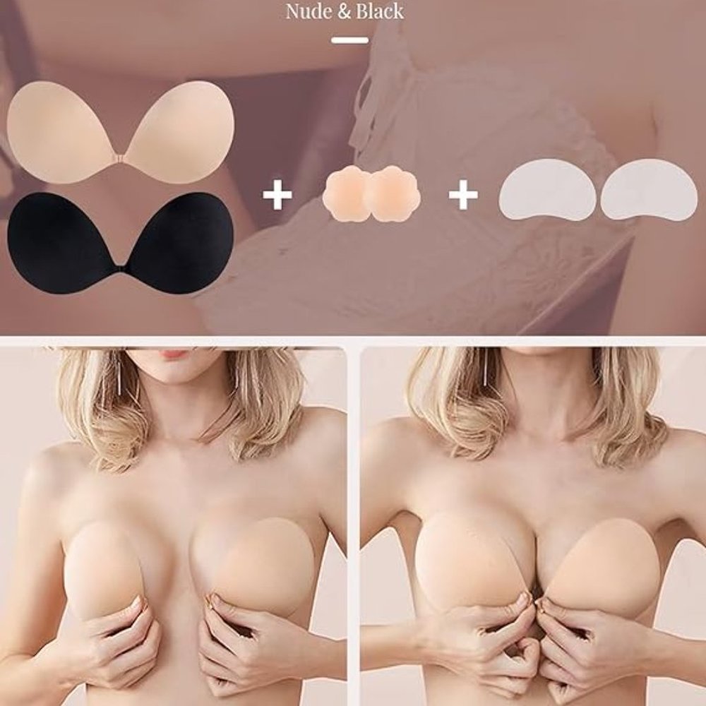 New Adhesive Push Up Bra 38B 38C 36D 36C - Picture 6 of 9